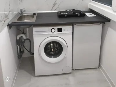 Bucatarie utilata apartament inchiriere Râmnicu Vâlcea